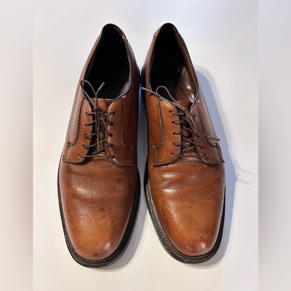 Vintage Hanover Brown Cordovan Leather Shoes Size 9.5